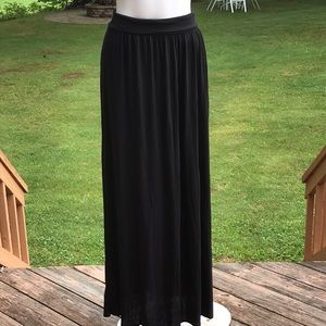 NWT Kische black maxi skirt L-XL